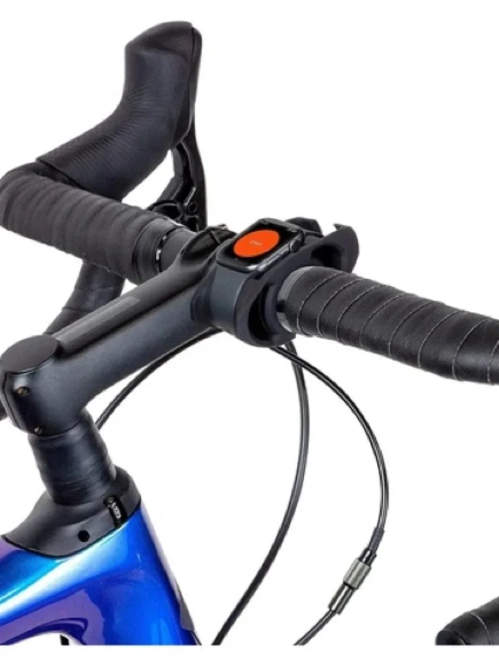 Scosche Black Handlebar Mount for Smartwatches with Red Release Button